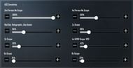 Sevou's ADS Sensitivity settings